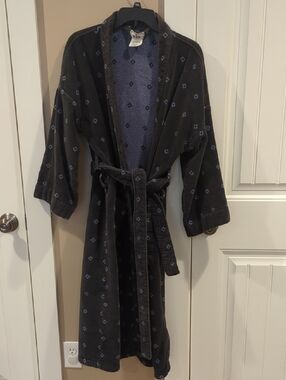 Vintage Bill blass Terry Cloth 100% Cotton Robe